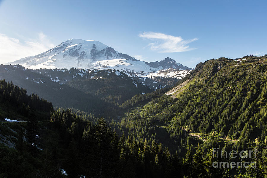 Mount Rainier, USA Photograph by Didier Marti