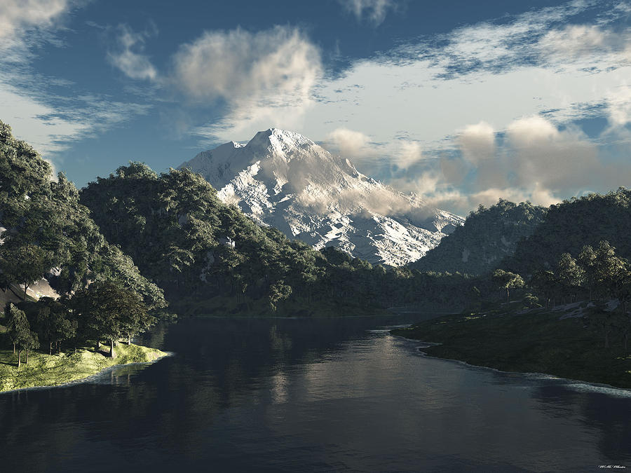 Mount Rainier Painting by Williem McWhorter