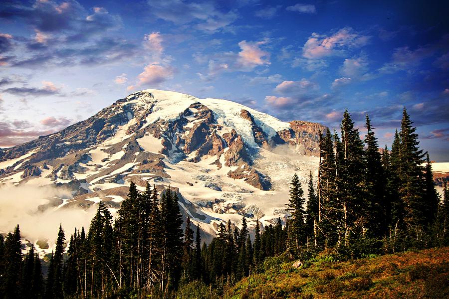 Mount Ranier Photograph by Ches Black