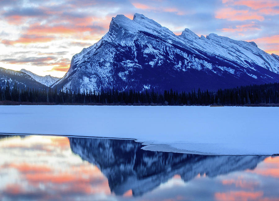 Mount Rundle -Banff National Park Photograph by Rick Haller | Fine Art ...