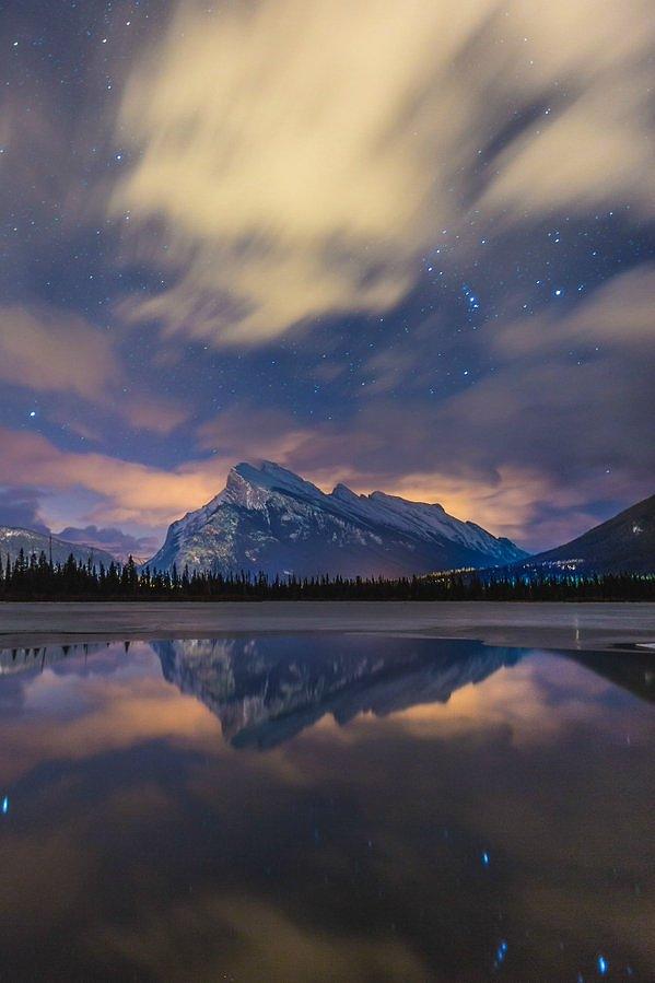 Banff National Park Photograph - Mount Rundle Canada  by Andy Bucaille