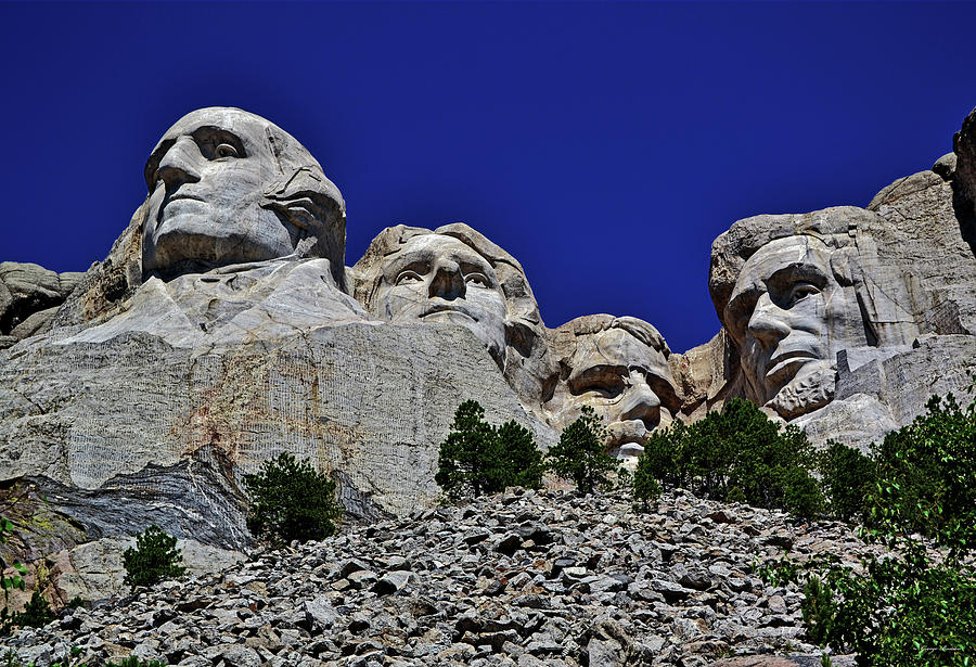 Mount Rushmore 007 Photograph by George Bostian
