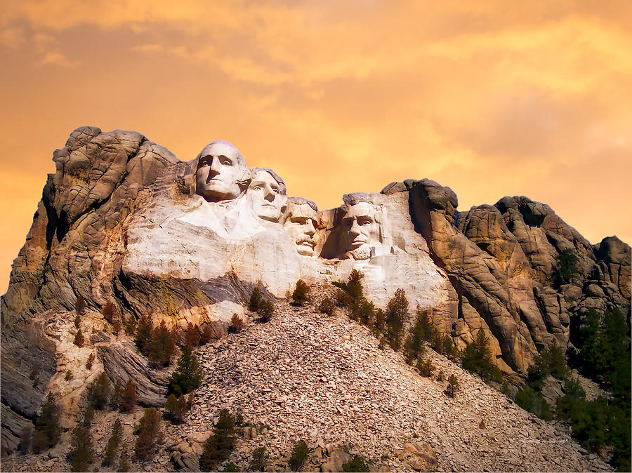 Mount Rushmore 4 Photograph by Thomas Woolworth