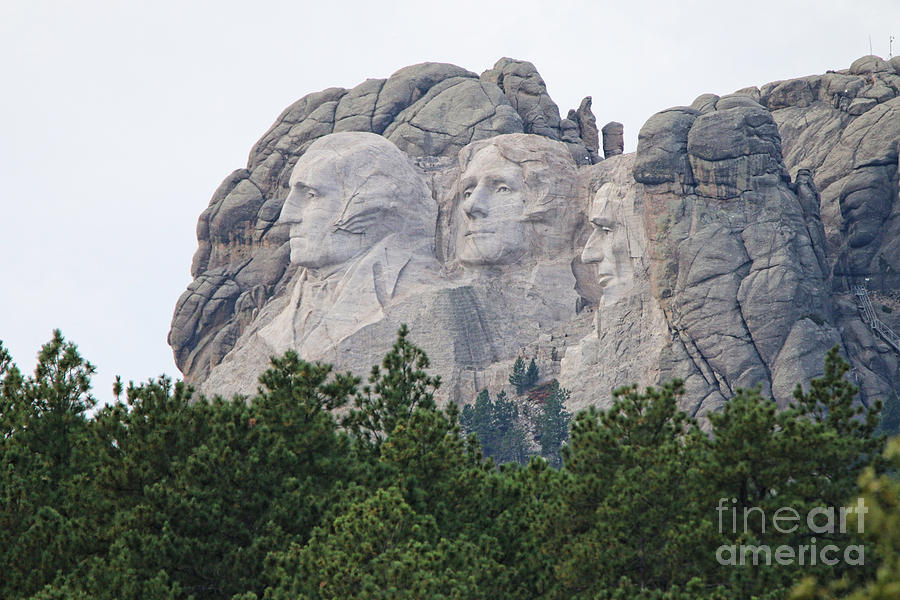 Mount Rushmore  8692 Photograph by Jack Schultz