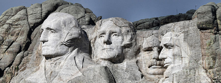 Mount Rushmore  crop 8979 Photograph by Jack Schultz