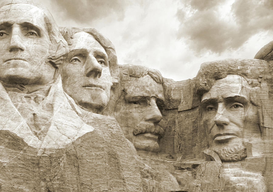 George Washington Photograph - Mount Rushmore by Jennifer Stackpole