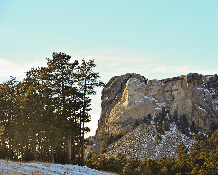 Mount Rushmore Photograph by Kellie Prowse