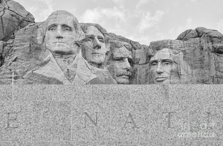 Mount Rushmore National Memorial  8708 Photograph by Jack Schultz