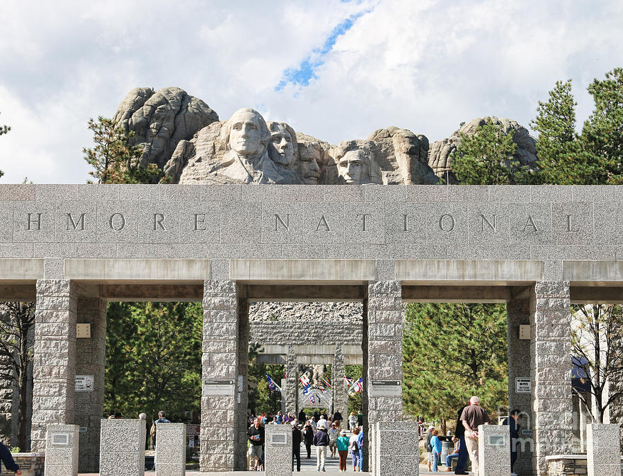 Mount Rushmore National Memorial  8883 Photograph by Jack Schultz