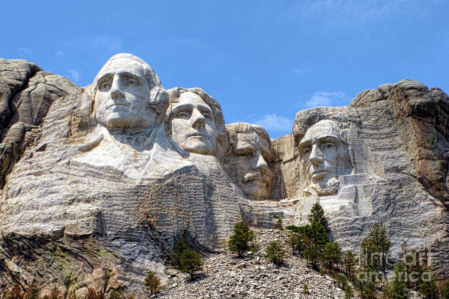 Mount Rushmore National Memorial Photograph by Olivier Le Queinec