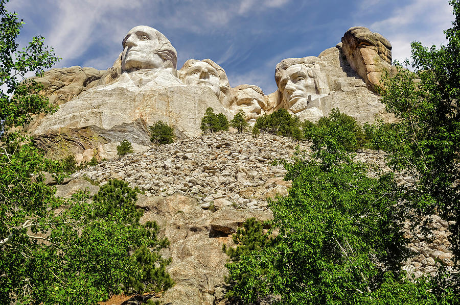 Mount Rushmore National Memorial South Dakota  -  MTRUSH004 Photograph by Frank J Benz