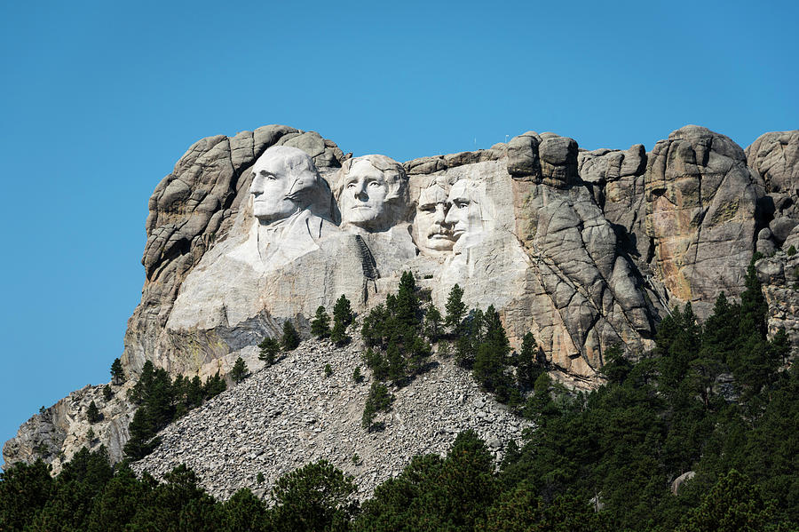 Mount Rushmore Photograph by Norman Reid