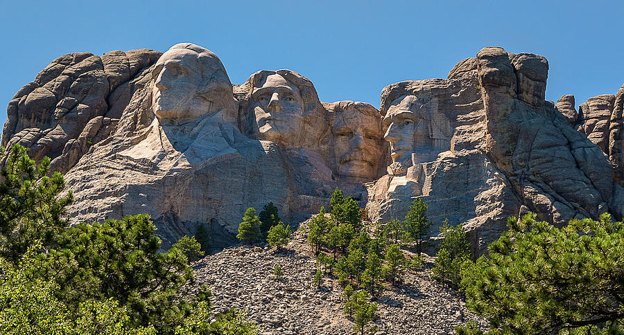 Mount Rushmore South Dakota Photograph by Brenda Jacobs