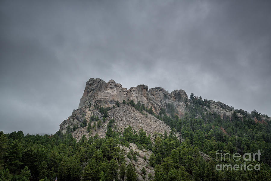 Mount Rushmore South Dakota Photograph by Michael Ver Sprill