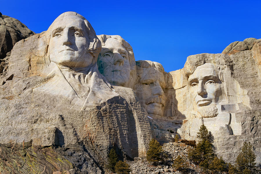Mount Rushmore Photograph by Susan Rissi Tregoning