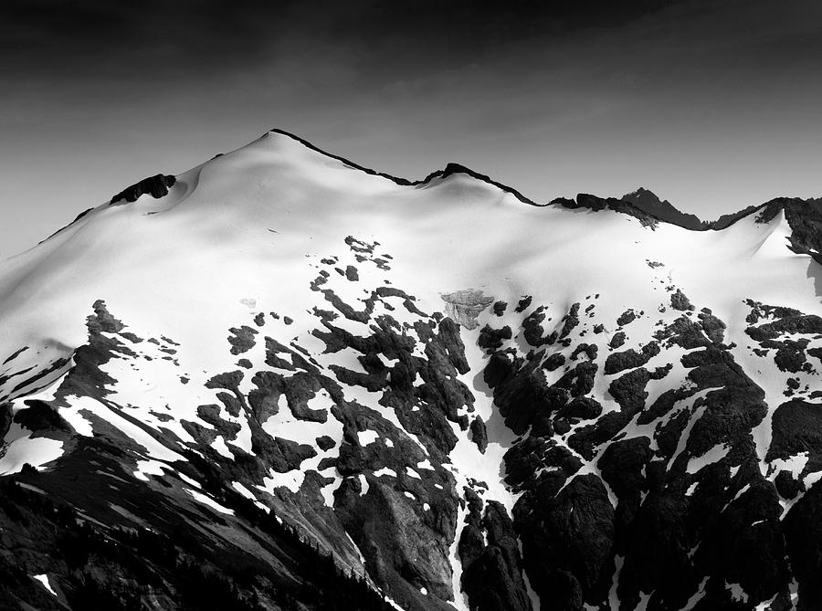 Mountain Photograph - Mount Ruth in the Washington Cascade Mountains by Brendan Reals
