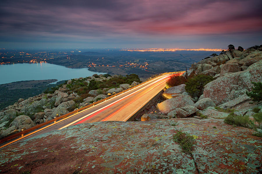 Sunset Photograph - Mount Scott View V by Ricky Barnard