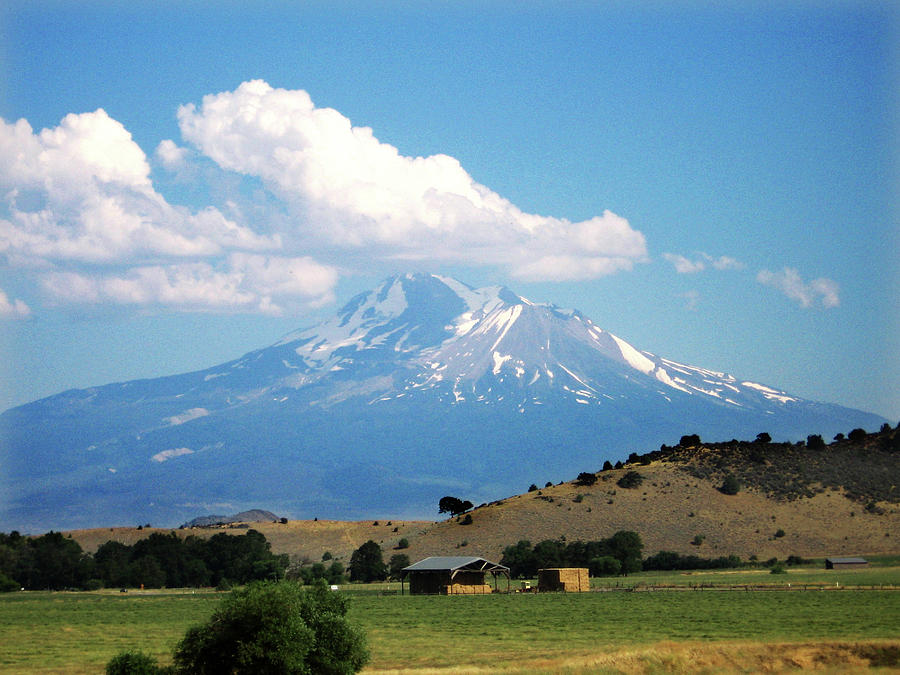 Mount Shasta Clouds Photograph by Pauline Darrow - Fine Art America