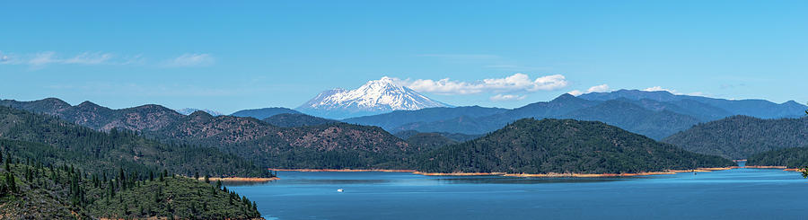 Mount Shasta - Shasta Lake - 2 Photograph