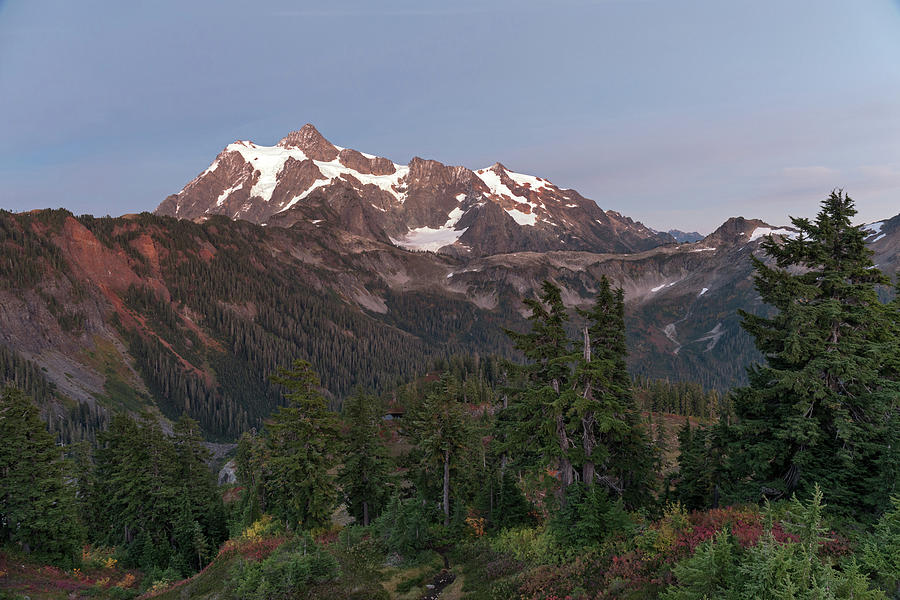 Mount Shuksan from Huntoon Point Photograph by Michael Russell