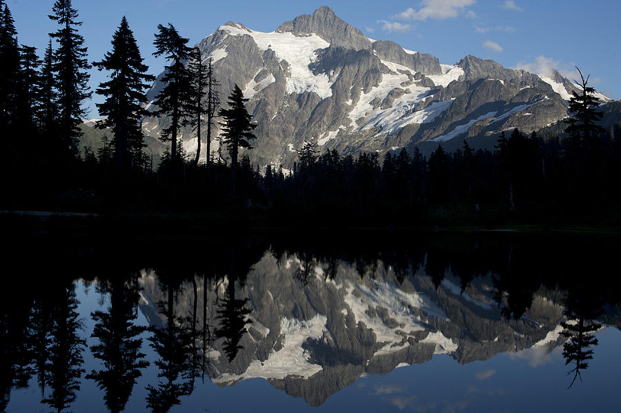 Mount Shuksan Picture Lake Reflection Photograph by Matt McDonald
