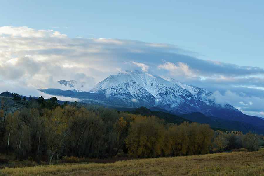 Mount Sopris #1 Photograph by John Magor - Fine Art America