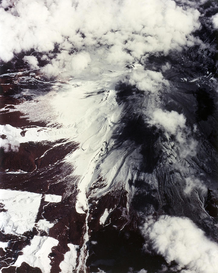 Mount St. Helens, 1980 Photograph by Granger