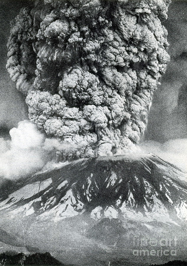 Mount St. Helens Eruption, 1980 Photograph by Science Source