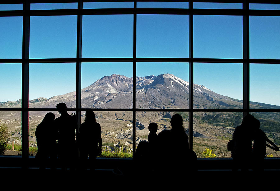 Mount St Helens View Photograph by Doug Davidson