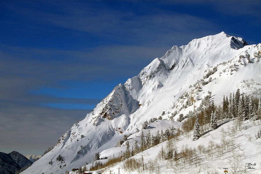 Mount Superior in Winter Photograph by Brett Pelletier