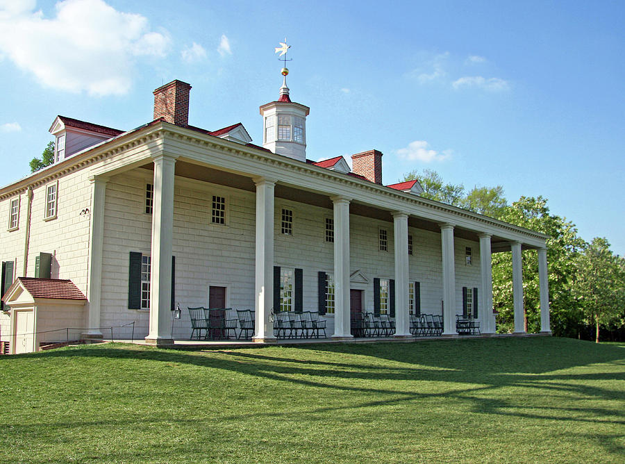 Mount Vernon's Back Porch Photograph by Cora Wandel - Fine Art America