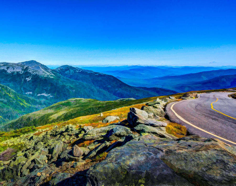Mount Washington Auto Road Photograph by David Thompsen