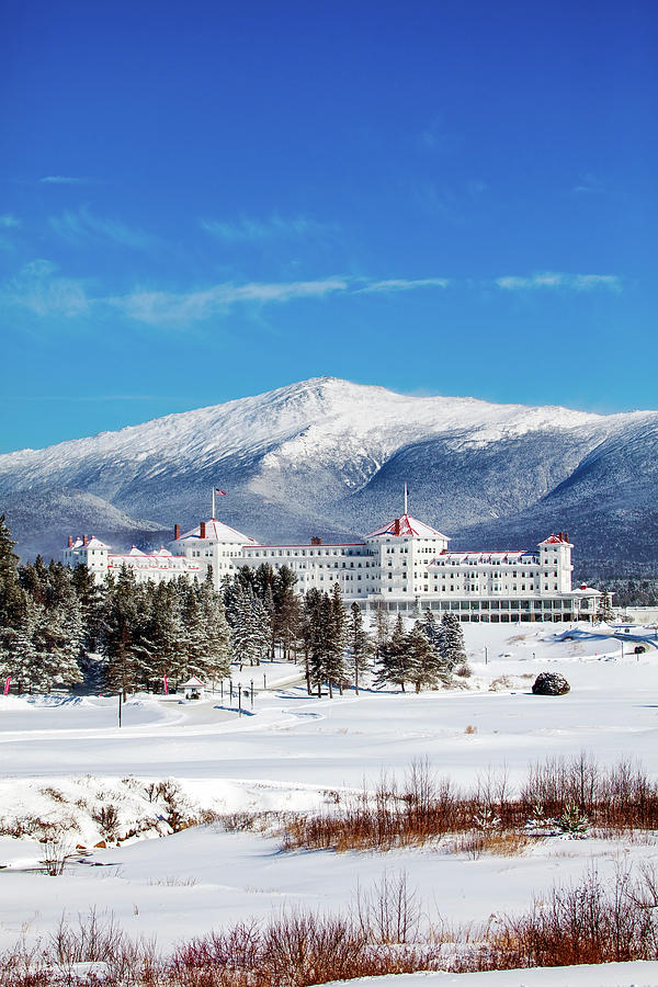 Mount Washington Hotel In New Hampshires White Mountains Photograph