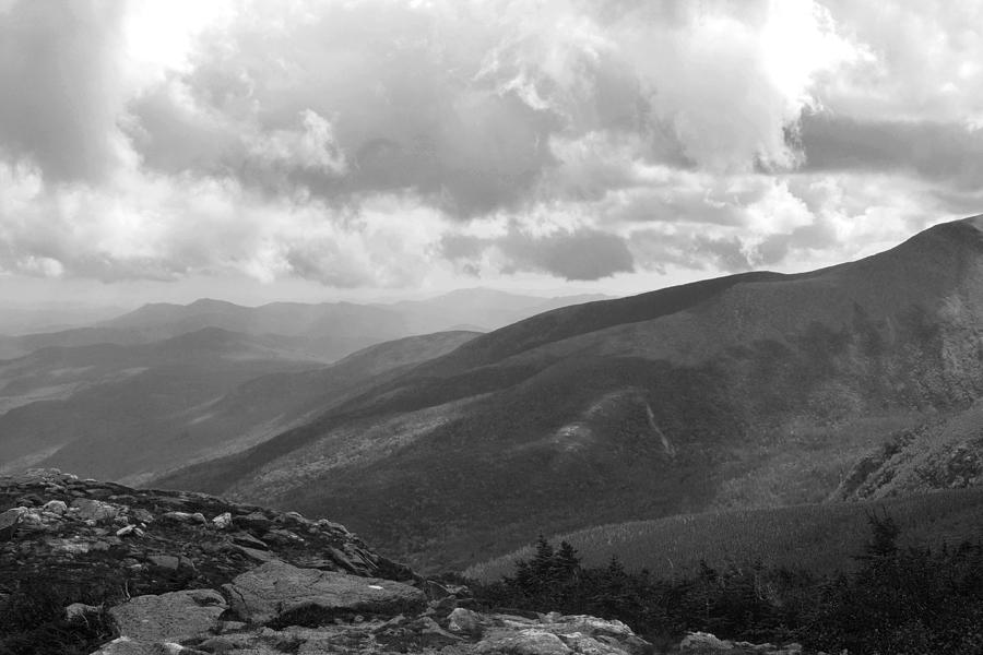Mount Washington NH Black and White Photograph by Toby McGuire