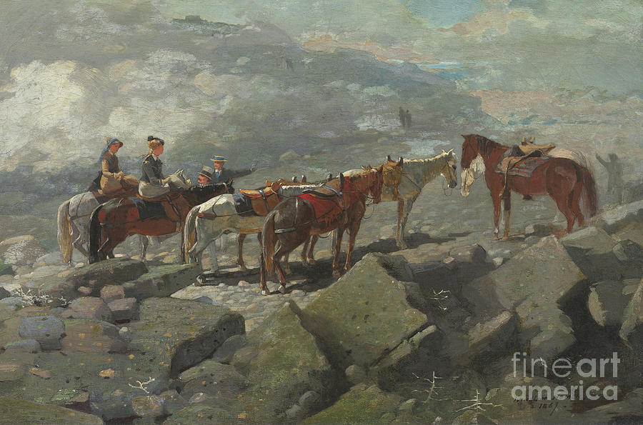 Mount Washington Painting by Winslow Homer