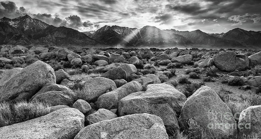 Mount Williamson from Manzanar Photograph by Henk Meijer Photography