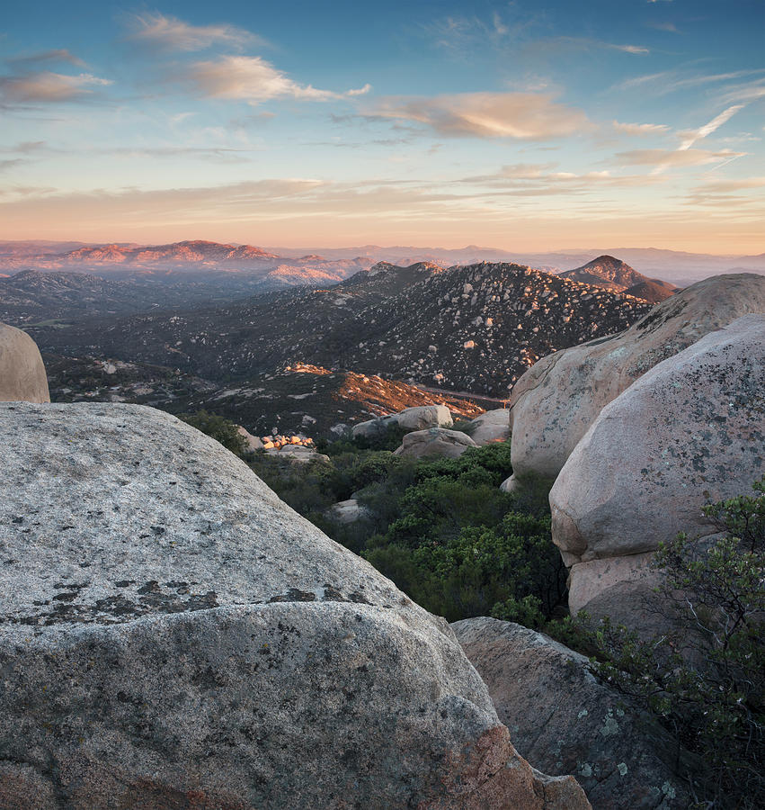 Mount Woodson Looking South Photograph by William Dunigan