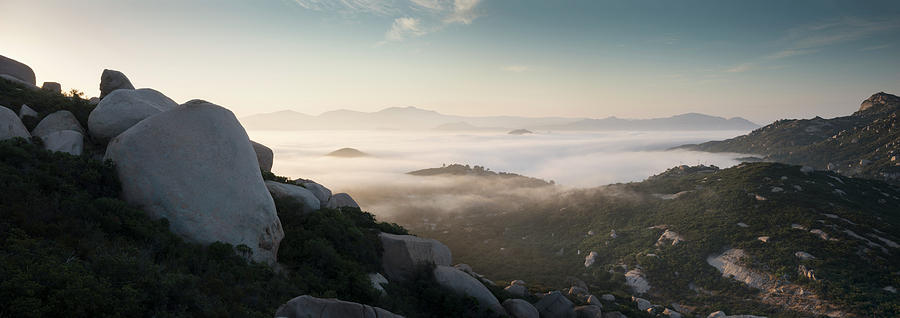 San Diego Photograph - Mount Woodson Lookout by William Dunigan
