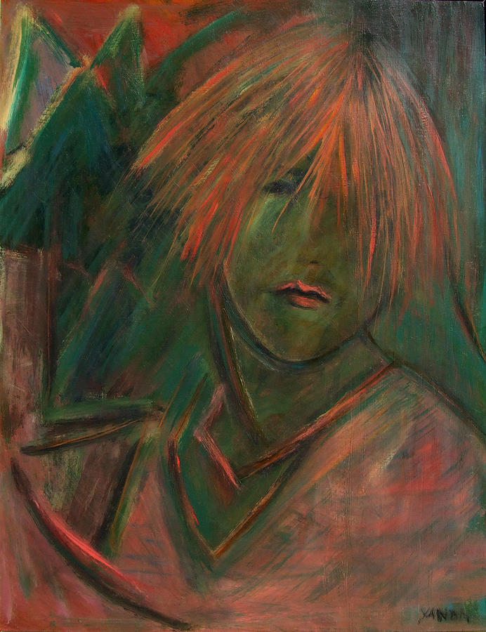 Mountail Girl Painting by Katt Yanda