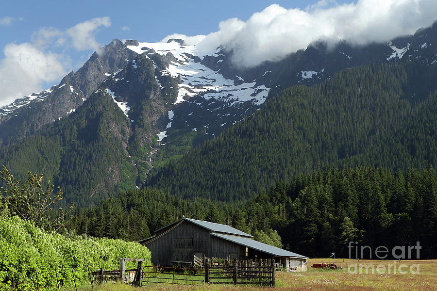 Barn Photograph - Mountain Barn by Rick Mann Barn Photograph - Mountain Barn by Rick Mann