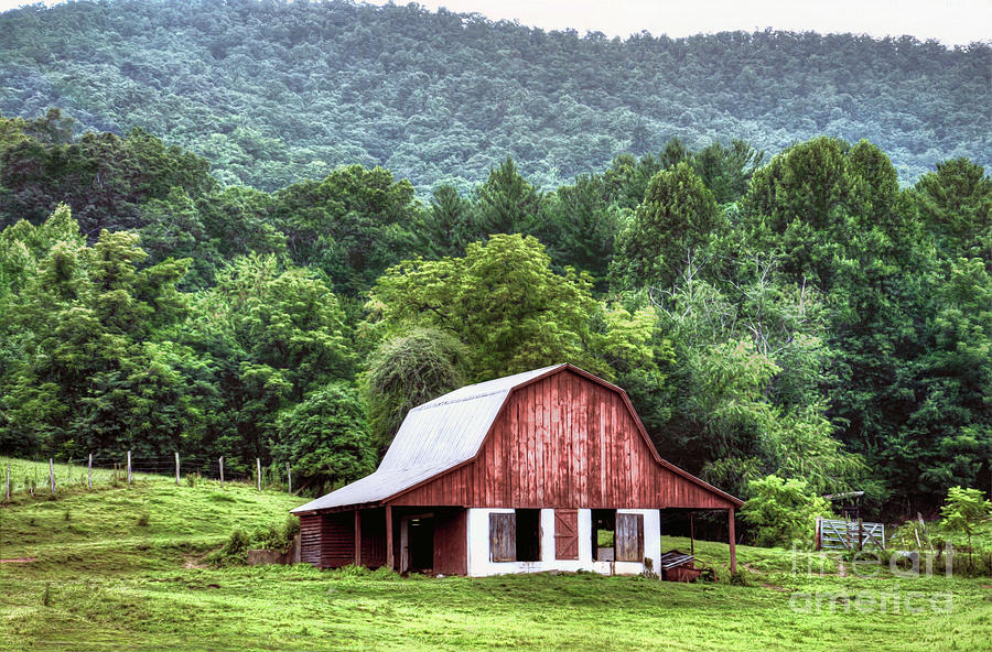 Mountain Barn Photograph by Savannah Gibbs