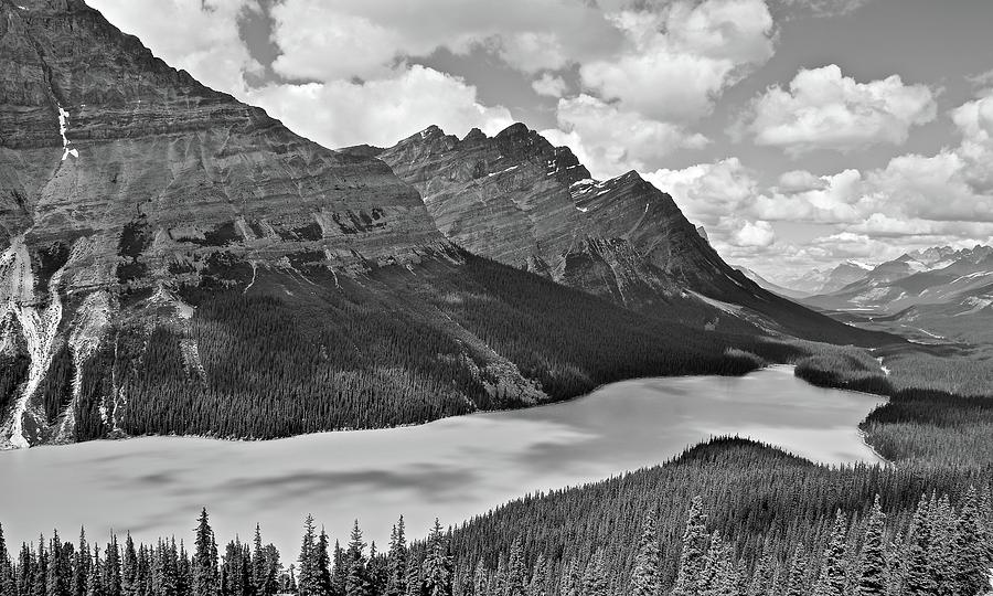 Mountain Black and White Photograph by Frozen in Time Fine Art ...