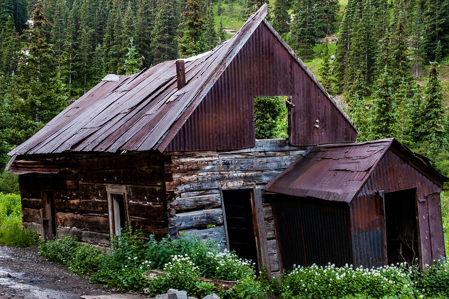 Mountain Cabin Photograph by Jay Stockhaus