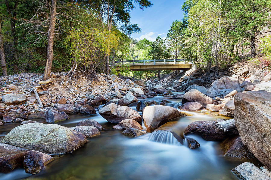 Mountain Creek Bridge Photograph by James BO Insogna