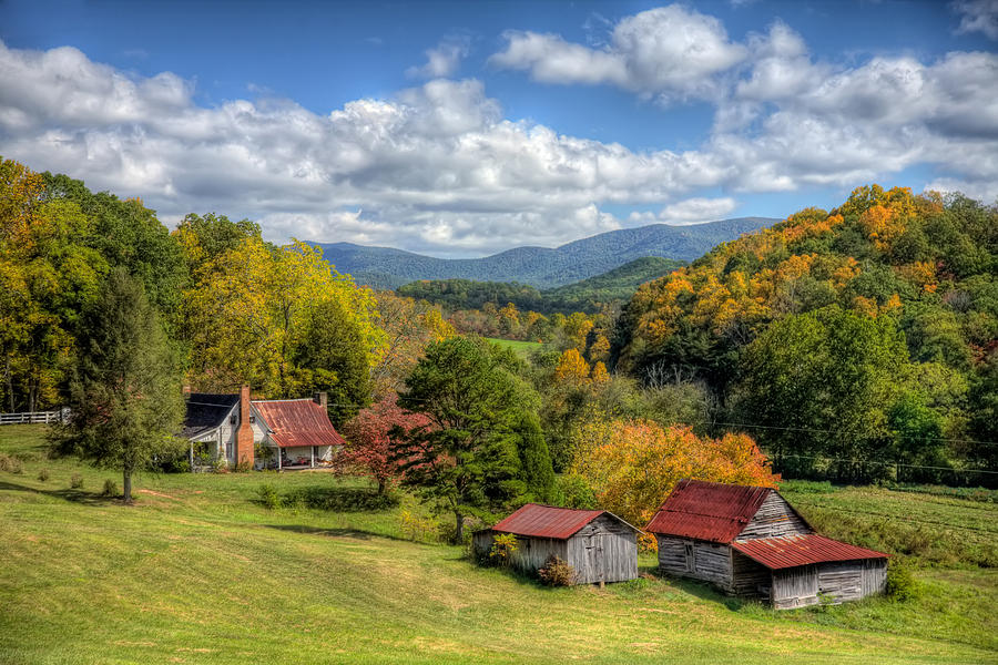 Mountain Farm Photograph by Rick Mann - Fine Art America