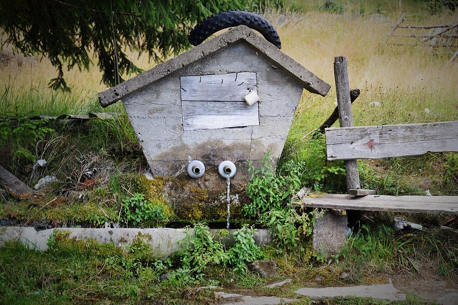Mountain Fountain in Bulgaria 2 Photograph by Mark Mitchell
