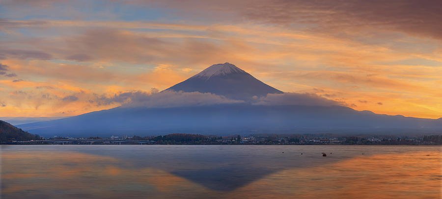 Mountain Fuji Photograph by Anek Suwannaphoom