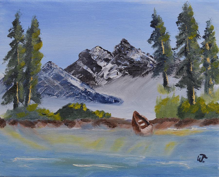 Mountain Getaway Painting by Warren Thompson
