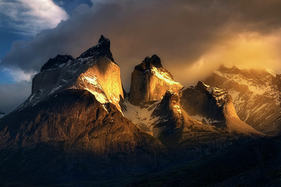 Mountain Golden Glow Photograph by Nicki Frates