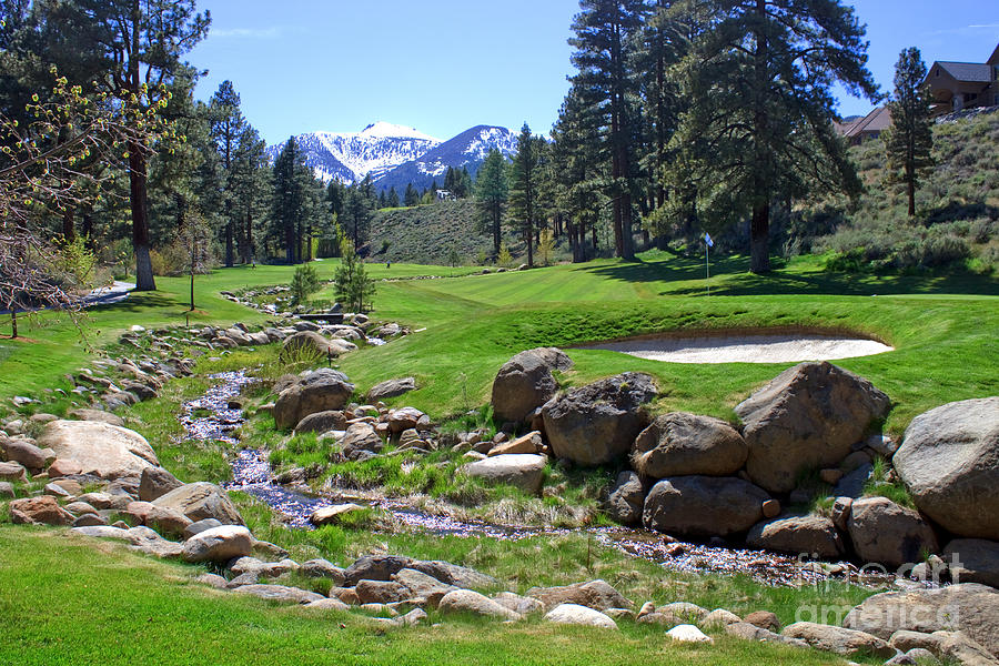 Mountain Golf Course Photograph